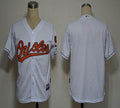 Custom Fan-Made White Baltimore Orioles Baseball Jersey Baltimore Orioles White Baseball Jersey