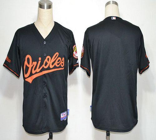 Custom Fan-Made Black Baltimore Orioles Baseball Jersey Baltimore Orioles Black Baseball Jersey