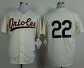 Custom Fan-Made Jim Palmer Baltimore Orioles #22 1954 Throwback Turn Back Clock Edition Baseball Jersey
