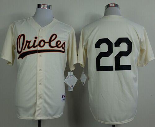 Custom Fan-Made Jim Palmer Baltimore Orioles #22 1954 Throwback Turn Back Clock Edition Baseball Jersey