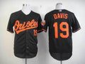 Custom Fan-Made Chris Davis Baltimore Orioles #19 Black Baseball Jersey
