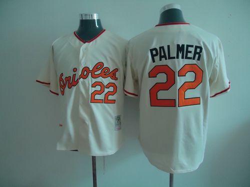 Custom Fan-Made Jim Palmer Baltimore Orioles #22 Throwback Baseball Jersey