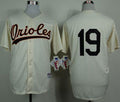 Custom Fan-Made Chris Davis Baltimore Orioles #19 1954 Throwback Turn Back Clock Edition Baseball Jersey
