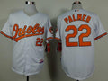 Custom Fan-Made Jim Palmer Baltimore Orioles #22 White Baseball Jersey