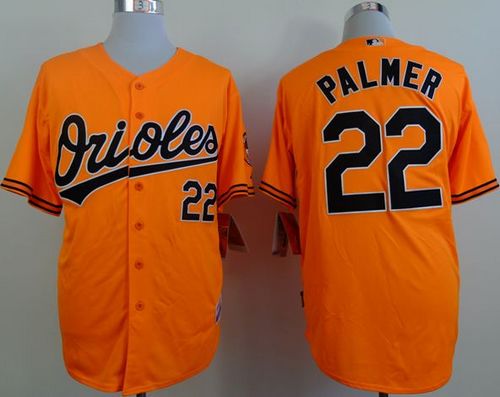 Custom Fan-Made Jim Palmer Baltimore Orioles #22 Orange Baseball Jersey