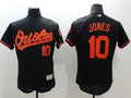 Custom Fan-Made Adam Jones Baltimore Orioles #10 Black Baseball Jersey