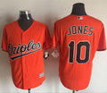 Custom Fan-Made Adam Jones Baltimore Orioles #10 Orange Baseball Jersey