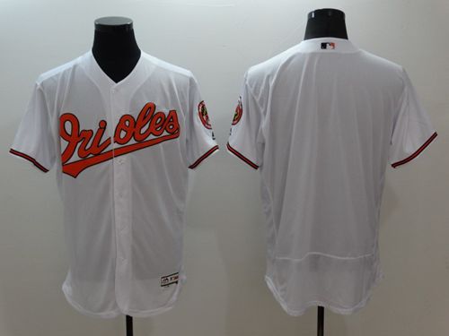 Custom Fan-Made White Baltimore Orioles Baseball Jersey Baltimore Orioles White Baseball Jersey
