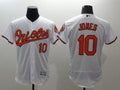 Custom Fan-Made Adam Jones Baltimore Orioles #10 White Baseball Jersey