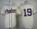 Custom Fan-Made Tony Gwynn San Diego Padres #19 1948 Throwback Turn Back Clock Edition Baseball Jersey