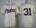 Custom Fan-Made Dave Winfield San Diego Padres #31 1948 Throwback Turn Back Clock Edition Baseball Jersey