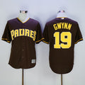Custom Fan-Made Tony Gwynn Coffee San Diego Padres #19 Baseball Jersey