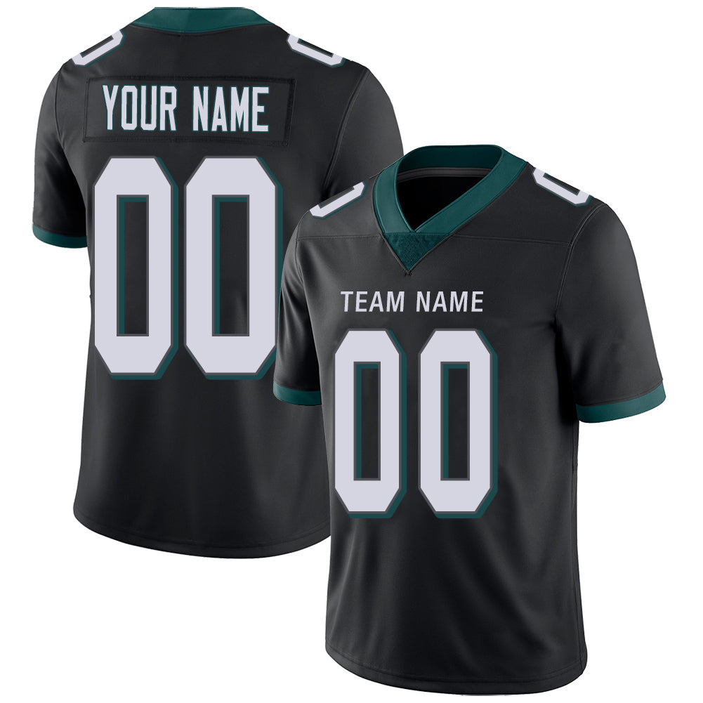 Custom black football jersey | GameDay Jerseys