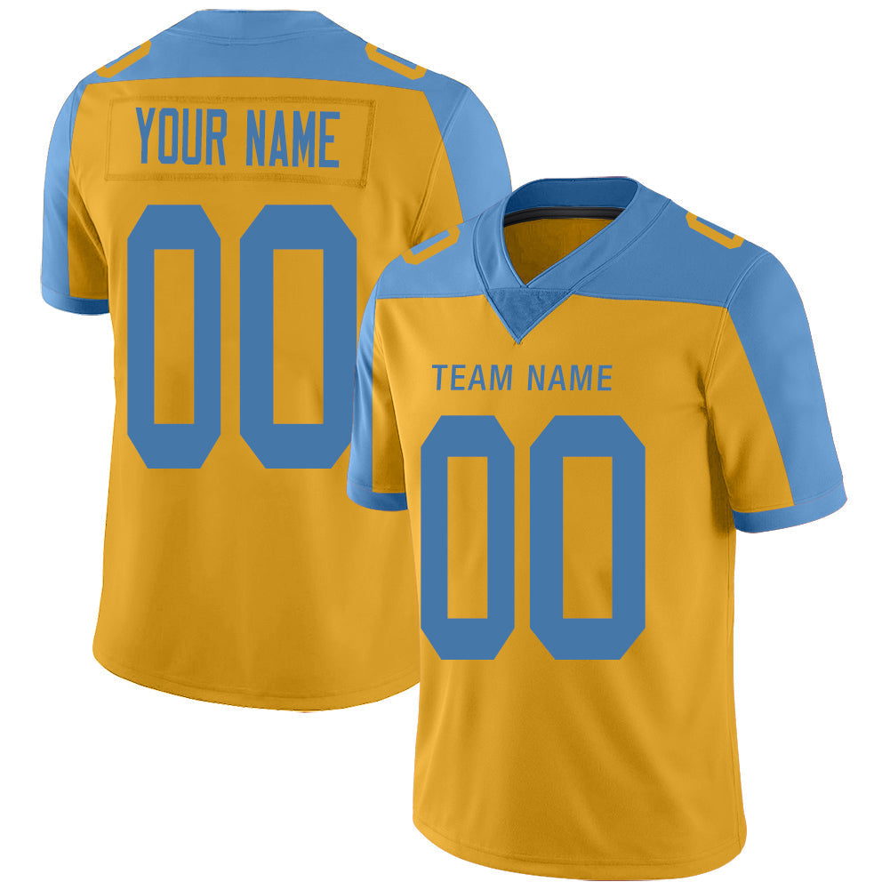 Custom gold football jersey | GameDay Jerseys