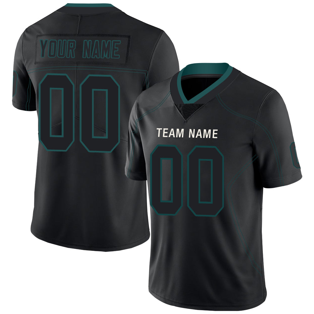 Custom black football jersey | GameDay Jerseys