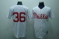 Custom Fan-Made Robin Roberts Red Philadelphia Phillies #36 Red Baseball Jersey