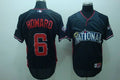 Custom Fan-Made Ryan Howard Nation BP Philadelphia Phillies #6 Blue 2010 All-Star Edition Baseball Jersey