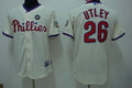 Custom Fan-Made Chase Utley Philadelphia Phillies #26 Baseball Jersey