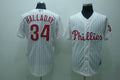 Custom Fan-Made Roy Halladay Red Philadelphia Phillies #34 Red Baseball Jersey