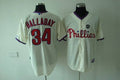 Custom Fan-Made Roy Halladay Philadelphia Phillies #34 Baseball Jersey