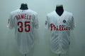 Custom Fan-Made Colbert Hamels Red Philadelphia Phillies #35 Red Baseball Jersey