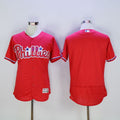 Custom Fan-Made Red Philadelphia Phillies Baseball Jersey Philadelphia Phillies Red Baseball Jersey