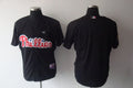 Custom Fan-Made Black Philadelphia Phillies Baseball Jersey Philadelphia Phillies Black Baseball Jersey