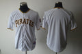 Custom Fan-Made White Pittsburgh Pirates Baseball Jersey Pittsburgh Pirates White Baseball Jersey
