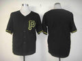 Custom Fan-Made Black Pittsburgh Pirates Baseball Jersey Pittsburgh Pirates Black Baseball Jersey