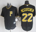 Custom Fan-Made Andrew McCutchen Pittsburgh Pirates #22 Black Baseball Jersey