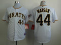 Custom Fan-Made Tony Watson Pittsburgh Pirates #44 White Baseball Jersey