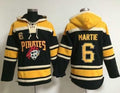 Custom Fan-Made Francisco Cervelli Pittsburgh Pirates #29 Black Baseball Jersey