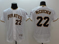 Custom Fan-Made Andrew McCutchen Pittsburgh Pirates #22 White Baseball Jersey