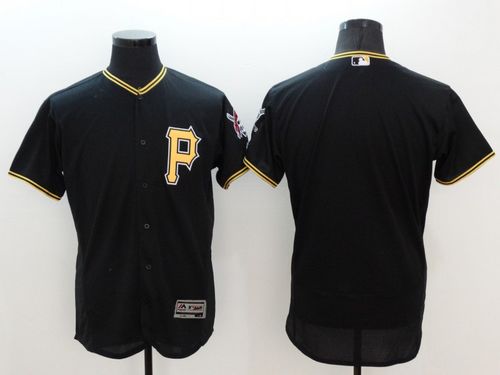 Custom Fan-Made Black Pittsburgh Pirates Baseball Jersey Pittsburgh Pirates Black Baseball Jersey