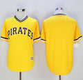 Custom Fan-Made Gold Pittsburgh Pirates Baseball Jersey Pittsburgh Pirates Gold Baseball Jersey