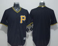 Custom Fan-Made Black Pittsburgh Pirates Baseball Jersey Pittsburgh Pirates Black Baseball Jersey