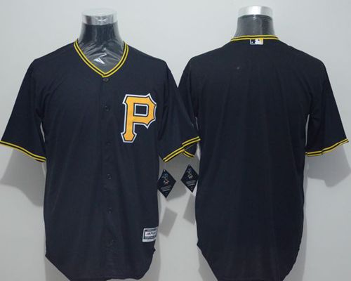 Custom Fan-Made Black Pittsburgh Pirates Baseball Jersey Pittsburgh Pirates Black Baseball Jersey