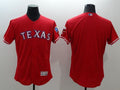 Custom Fan-Made Red Texas Rangers Baseball Jersey Texas Rangers Red Baseball Jersey