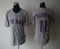 Custom Fan-Made Yu Darvish Texas Rangers #11 Grey Baseball Jersey