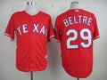 Custom Fan-Made Adrian Beltre Texas Rangers #29 Red Baseball Jersey