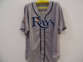 Custom Fan-Made Scott Kazmir Tampa Bay Rays #19 Grey Baseball Jersey
