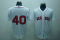 Custom Fan-Made John Lackey Boston Red Sox #40 Red Baseball Jersey
