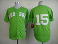 Custom Fan-Made Dustin Pedroia Boston Red Sox #15 Red Baseball Jersey