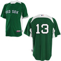 Custom Fan-Made Carl Crawford Boston Red Sox #13 Red Baseball Jersey