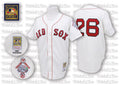 Custom Fan-Made Wade Boggs Boston Red Sox #26 Red 1987 Throwback Baseball Jersey