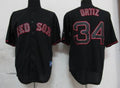 Custom Fan-Made David Ortiz Boston Red Sox #34 Red Baseball Jersey