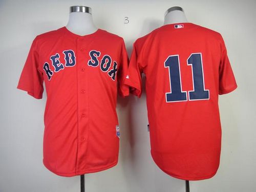 Custom Fan-Made Clay Buchholz Boston Red Sox #11 Red Baseball Jersey