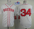 Custom Fan-Made David Ortiz Boston Red Sox #34 Red 2013 Baseball Jersey