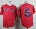 Custom Fan-Made Allen Craig Boston Red Sox #5 Red Baseball Jersey