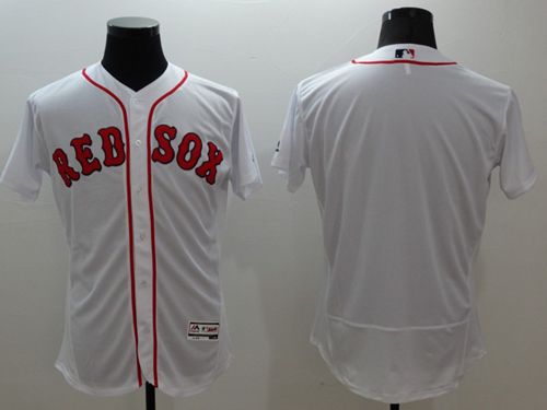 Custom Fan-Made White Boston Red Sox Baseball Jersey Boston Red Sox Red Baseball Jersey